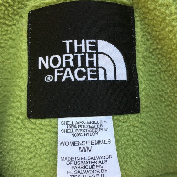 Women’s Medium Green North Face Jacket - Picture 2 of 4